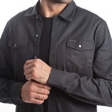 Kenneth Cole New York Sobre camisa para Caballero Verde Mediana