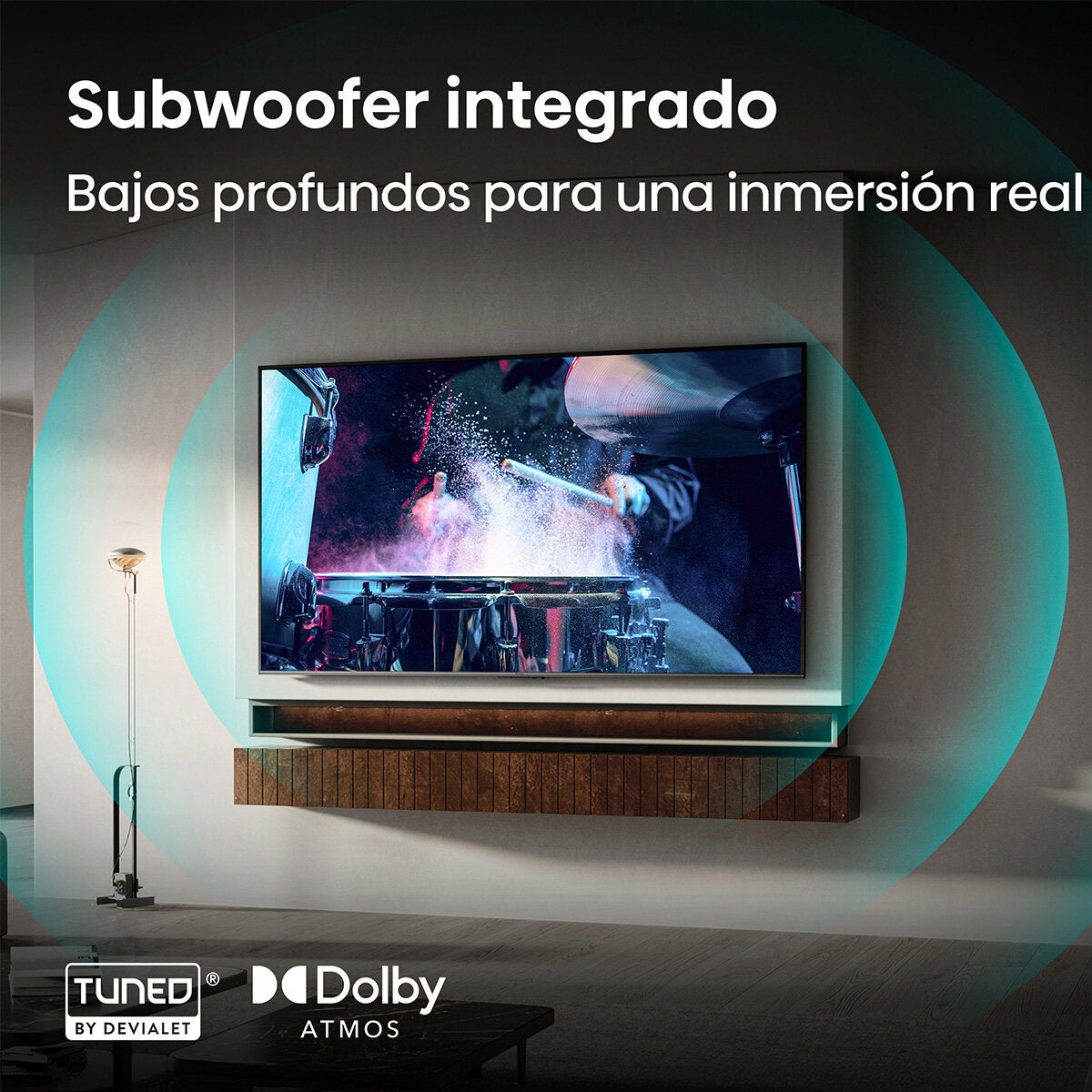Hisense Pantalla 65" Miniled 4K Smart TV 65U6SV Hisense Pantalla 65" Miniled 4K Smart TV 65U6SV