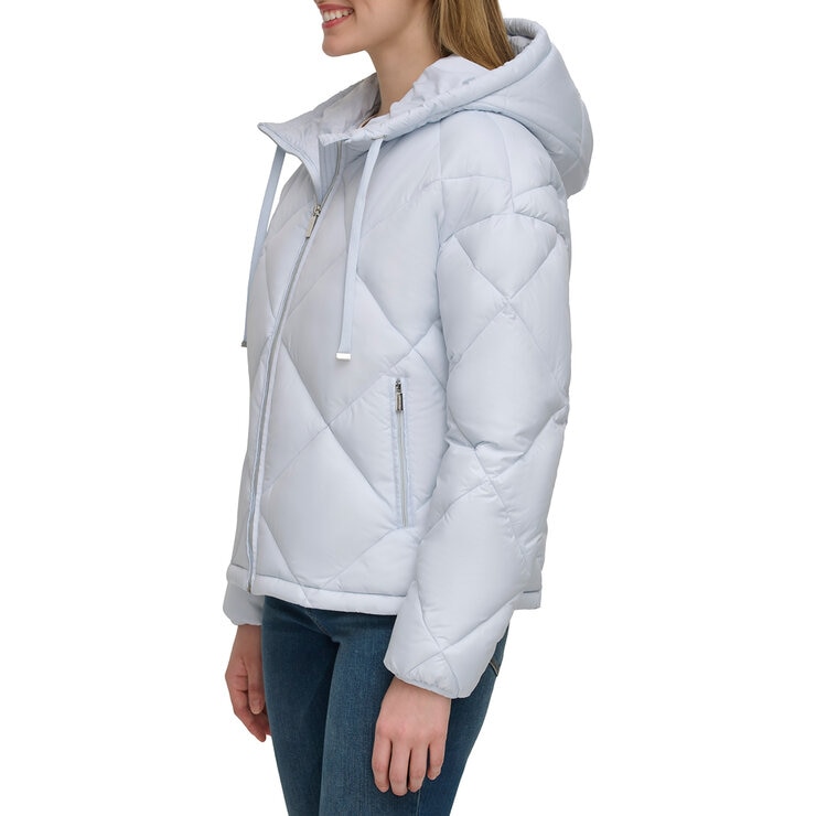 Kenneth Cole Chamarra para Dama Azul Mediana