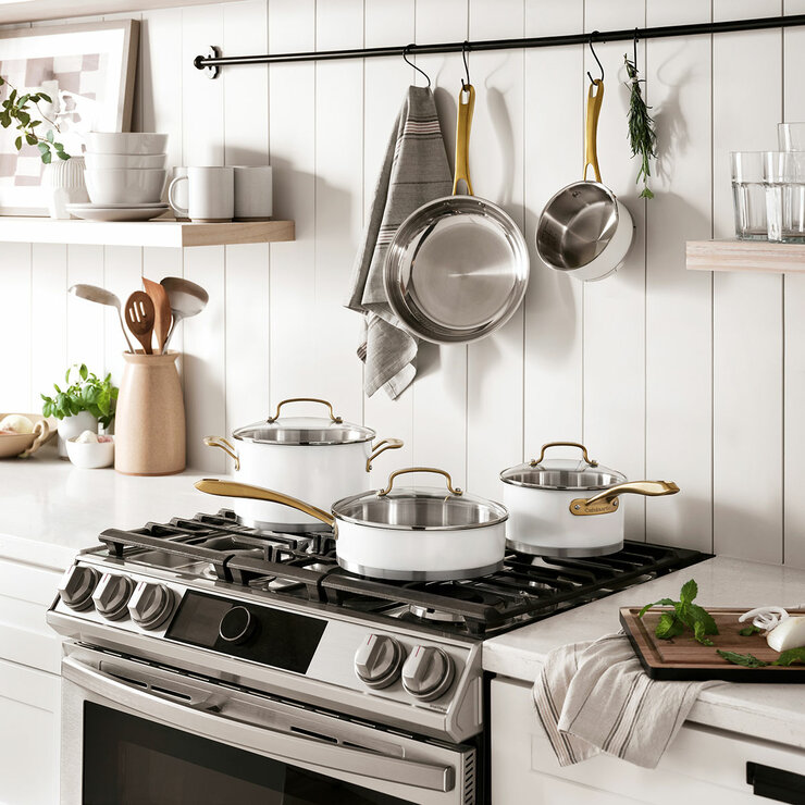 Cuisinart Batería de Cocina de Acero Inoxidable 8 piezas Cuisinart Batería de Cocina de Acero Inoxidable 8 piezas