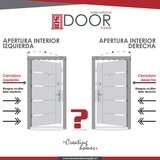 International Door Supply, Puerta de Seguridad Armenia Izquierda