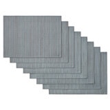 Town & Country Living, Juego de 8 Manteles Individuales, Azul