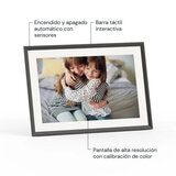 Aura Frame Carver Mat Marco Inteligente de 10.1"