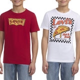 Levi's Playera 2 piezas para Niños y Niñas Rojo 5 / 6 Años