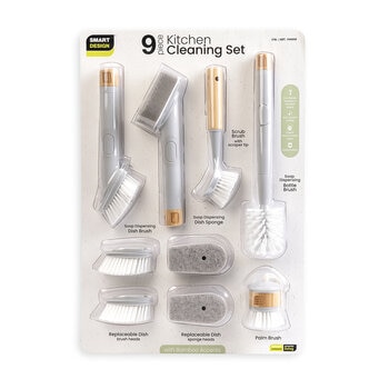 Smart Design Juego de Limpieza 9 pzas