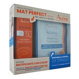 Avene Kit Protector Solar Mat Perfect FPS 50+ 50 ml + Mascarilla A-Oxitive 18 ml