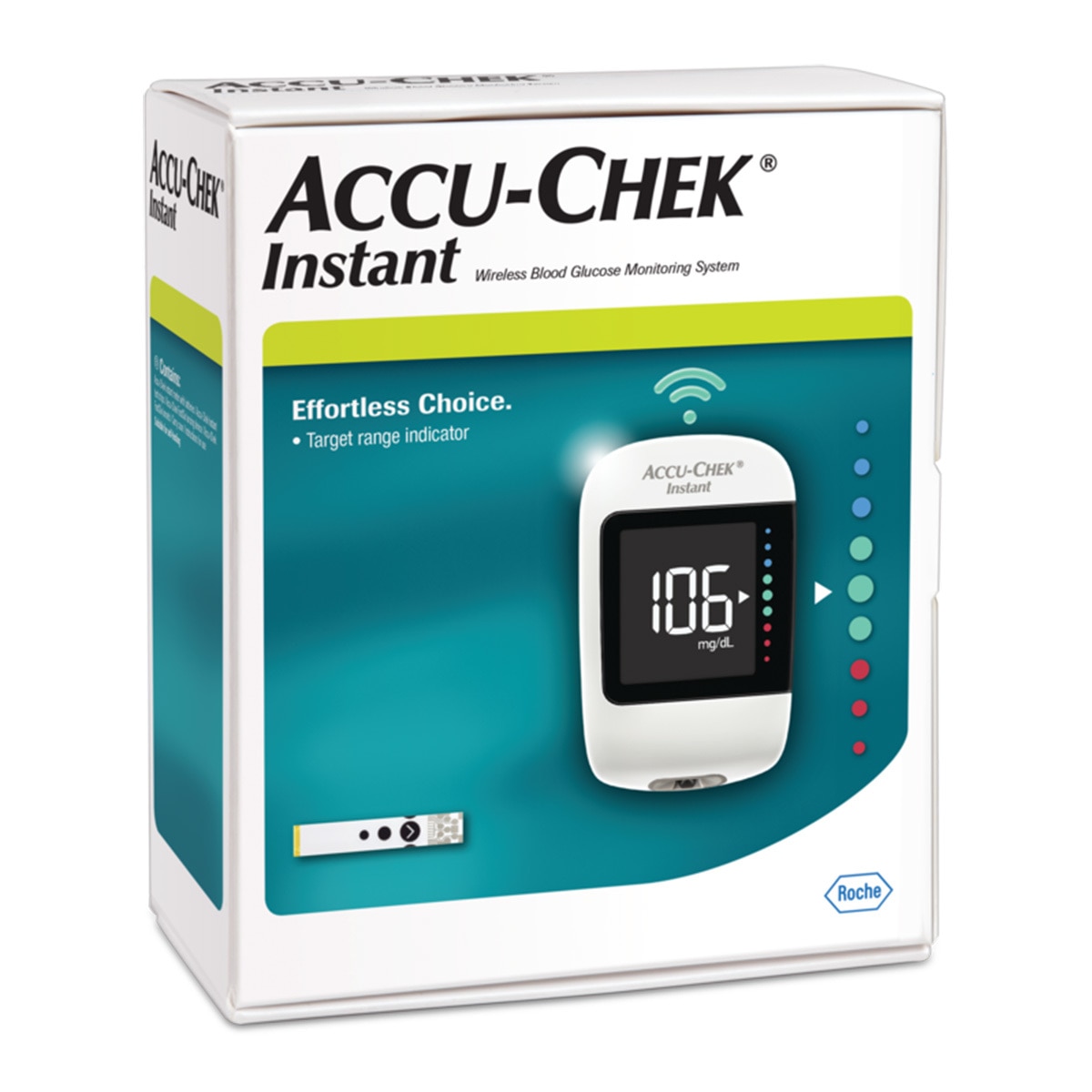 bolso Tiempos antiguos cuadrado Accu-Chek Instant Kit Monitor de Glucosa | Costco México