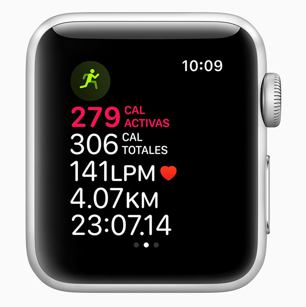 Apple Watch Series 3 (GPS) Caja de Aluminio Plata 38 mm con correa