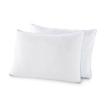 Purelux, Almohada Refrescantede Espuma de Memoria de Gel, 2 Piezas