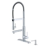 Moorefield, Monomando de Cocina Color Cromo, Vivant