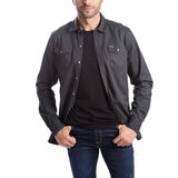 Kenneth Cole New York Sobre camisa para Caballero Verde Mediana