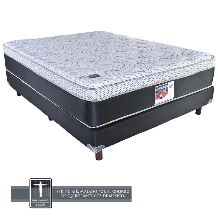 Spring Air, Colchón y Box Matrimonial, Imaginación Costco México