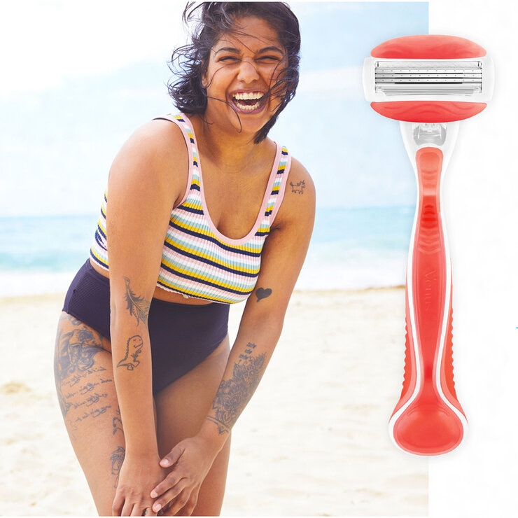 Gillette Venus Sunny Citrus Mango + 12 cartuchos 13 pzas