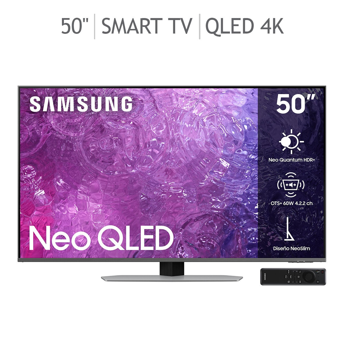 Pantalla Samsung 50 Pulgadas 4K Ultra HD Smart TV LED con