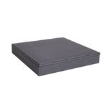 BHOME, Caja Organizadora de Cápsulas de Café, 30 Espacios, Color Gris
