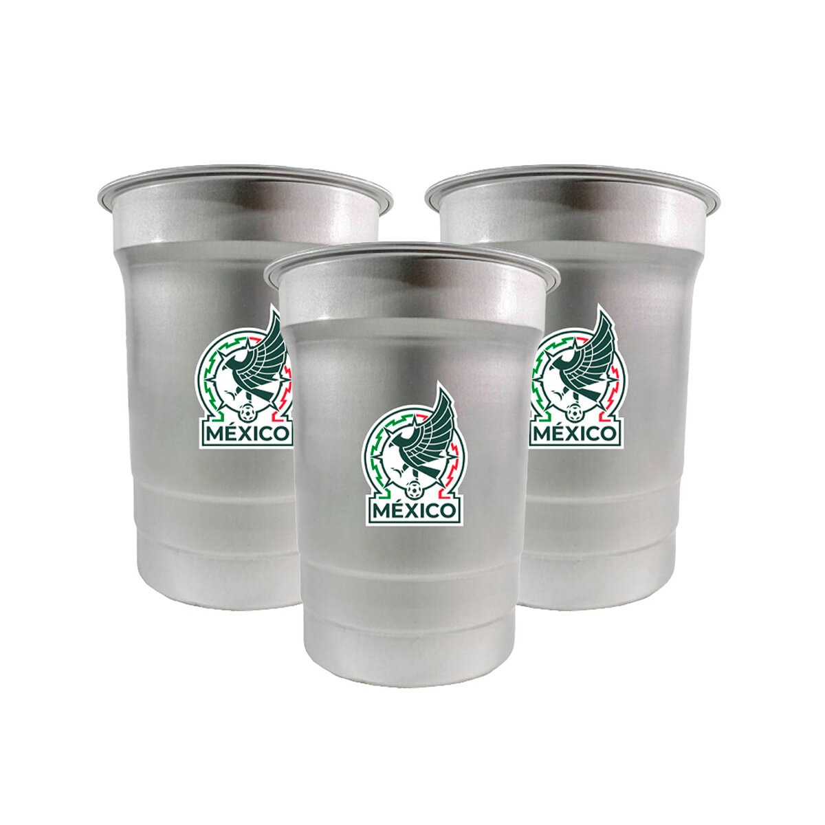 Infinite Vasos de Aluminio 12 pzas de 591 ml