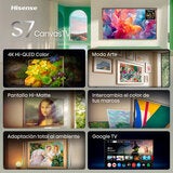 Hisense Pantalla 75" Hi-QLED 4K Canvas Google TV Hisense Pantalla 75" Hi-QLED 4K Canvas Google TV