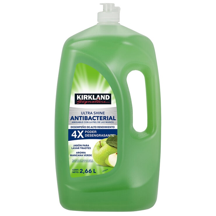 Kirkland Signature Jabón Antibacterial para Trastes 2.6 l Kirkland Signature Jabón Antibacterial para Trastes 2.6 l