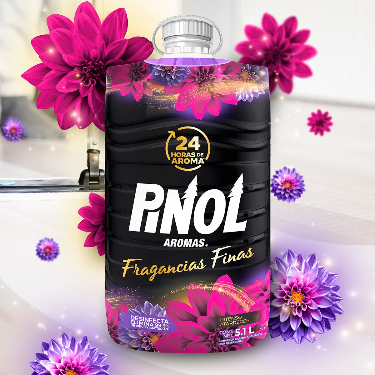 Pinol Limpiador Aromas Fragancias Finas 5.1 l