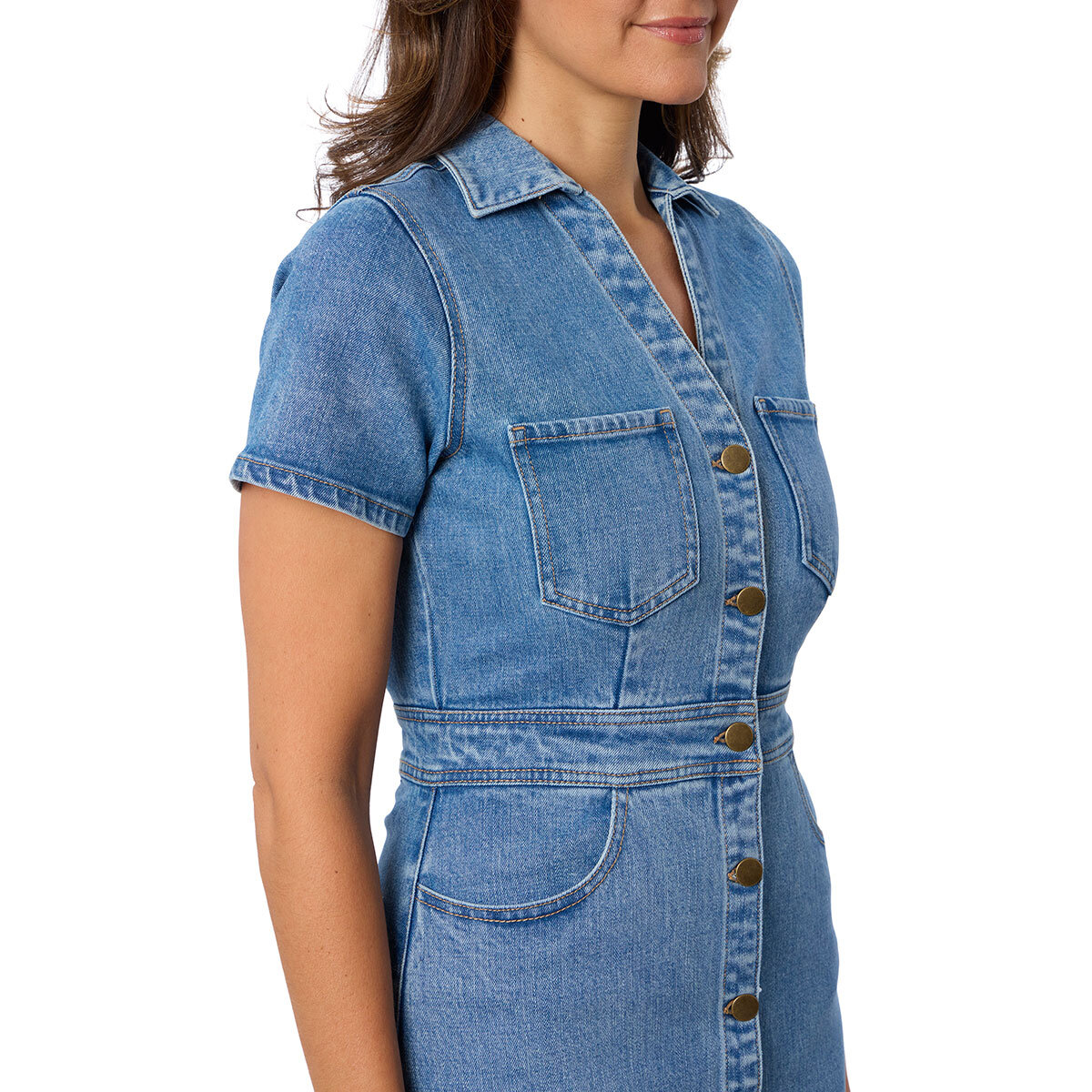 Draper James Vestido para Dama Azul 2