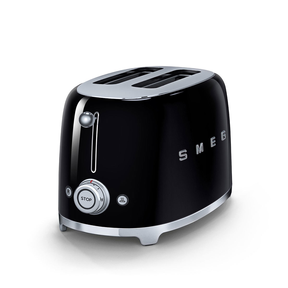 Smeg Tostador 2 rebanadas Negro