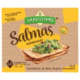 Sanissimo Salmas Tostadas de Maíz Horneadas 48 pzas de 18 g