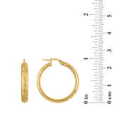 Arracadas, Oro Amarillo de 14K