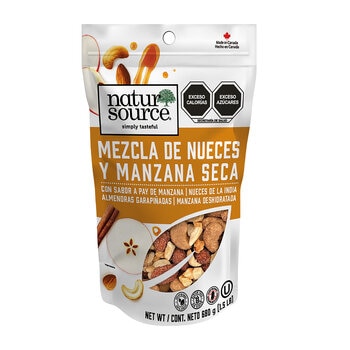 Natur Source Mezcla de Nueces y Manzana Seca 680 g