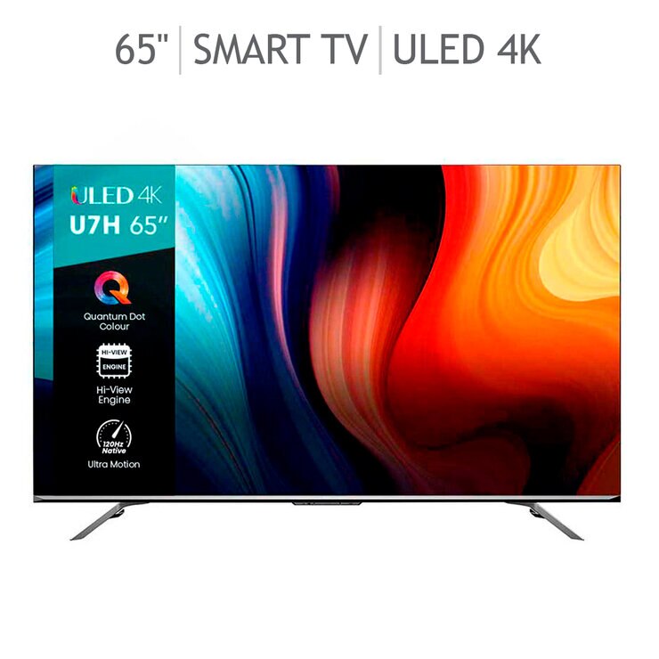 Hisense Pantalla 65" ULED 4K UHD Smart TV