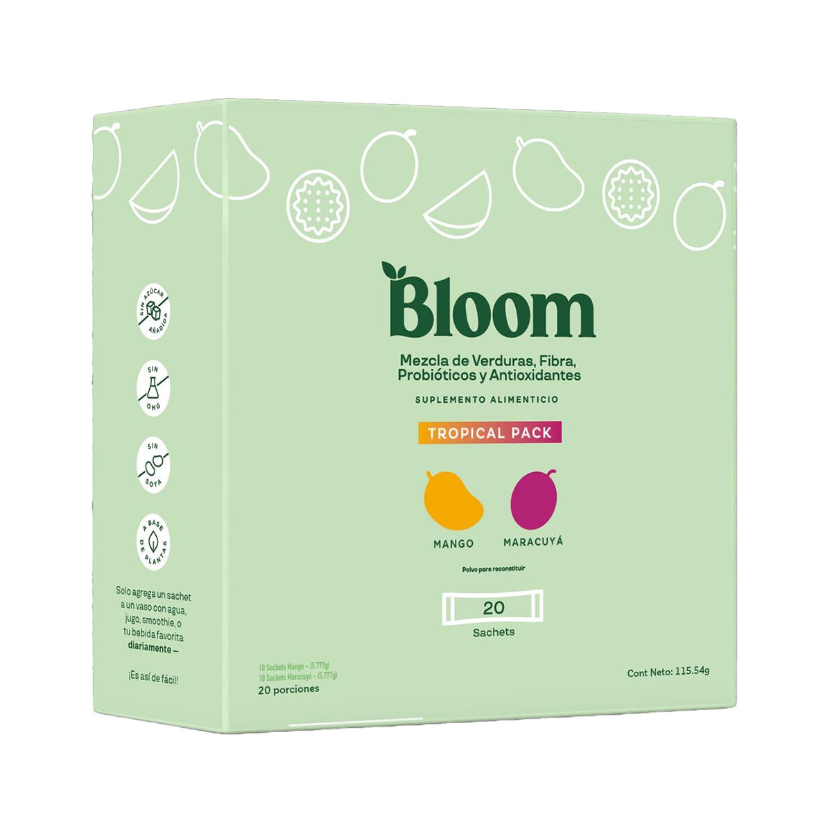 Bloom Tropical Pack 20 Sachets