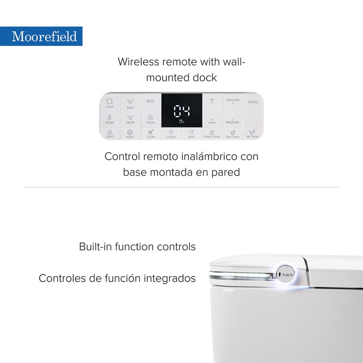 Moorefield, Inodoro Inteligente Modelo Pixel