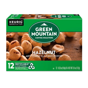 Keurig, Green Mountain Coffee Roasters Hazelnut, 72 cápsulas K-Cup