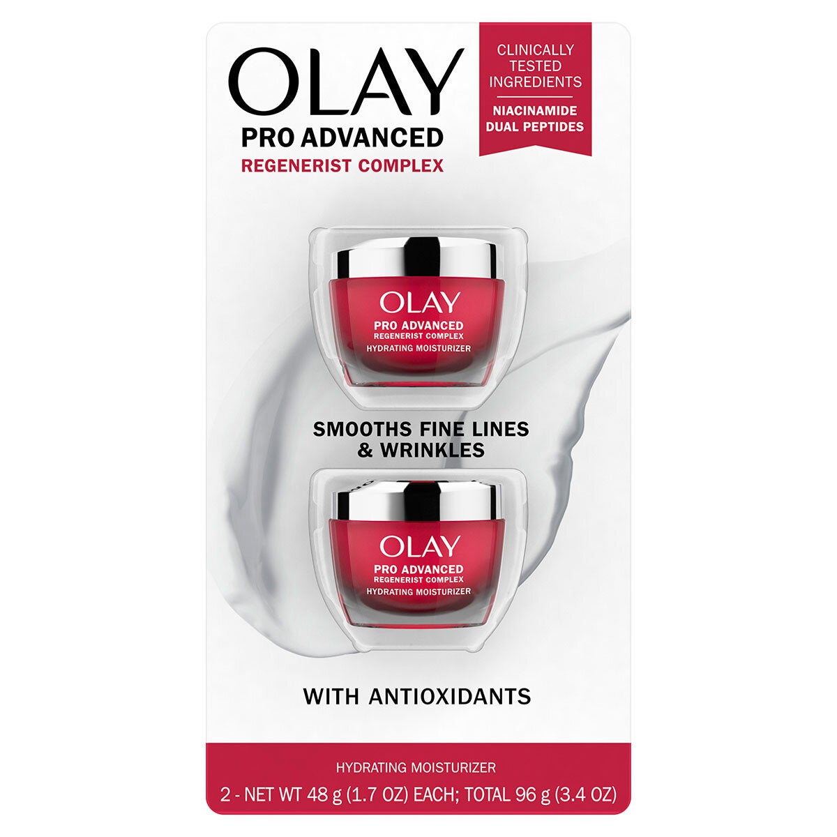 Olay Pro Advanced Regenerist Crema Facial 2 Pzas Costco 