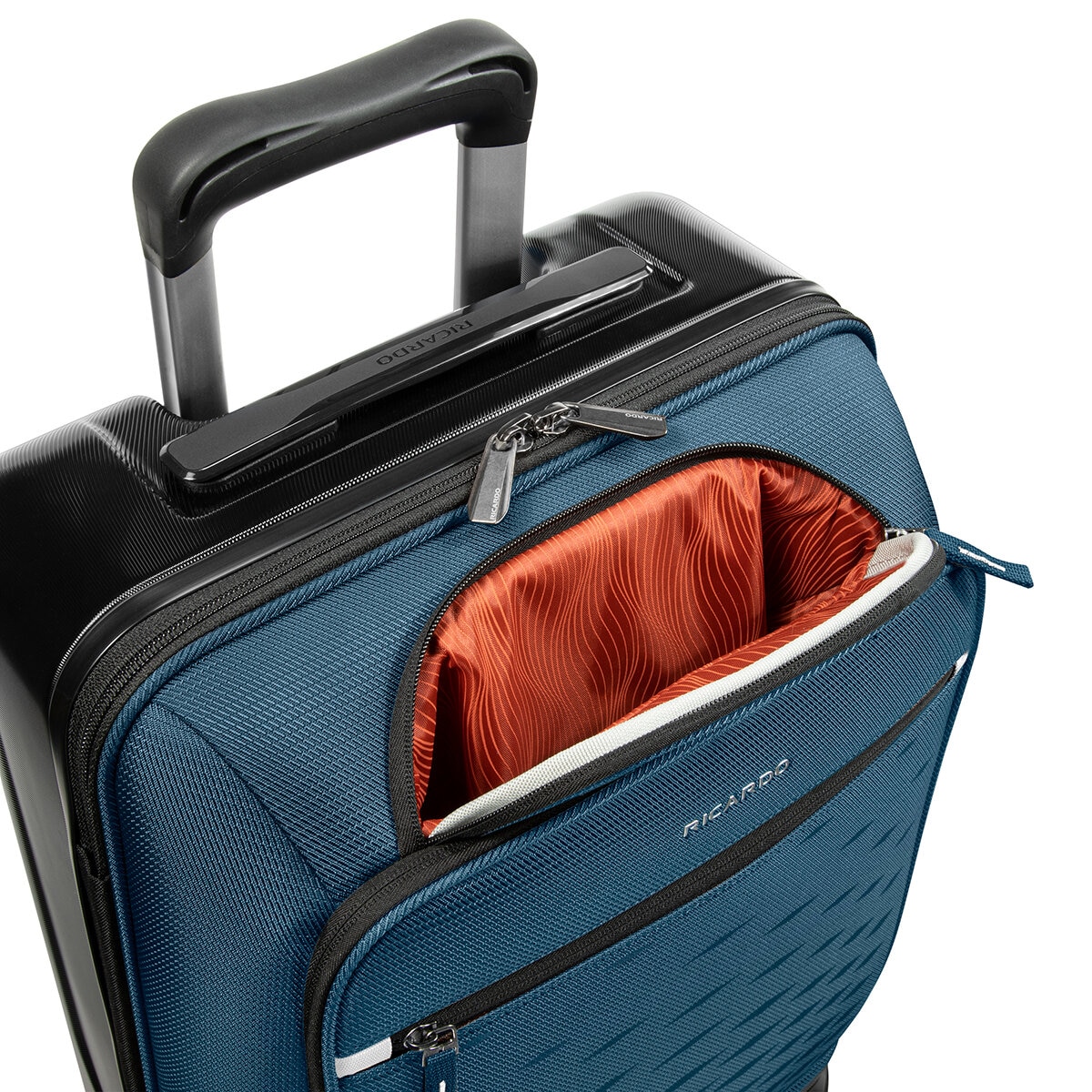 Ricardo Beverly Hills Maleta Híbrida Sport Spinner Azul