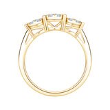 Anillo Nupcial de Diamantes 0.50ctw, Oro Amarillo 14K