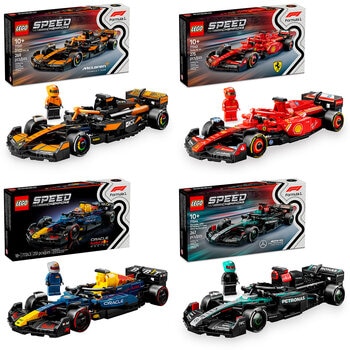 LEGO Speed Champions F1, Varios Modelos