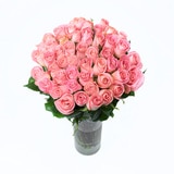 Bouquet de 48 rosas color rosa