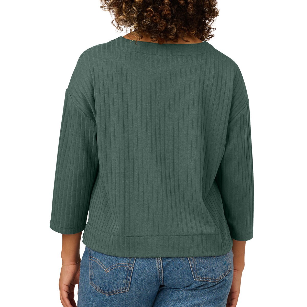 Adrianna Papell Blusa para Dama Verde Mediana