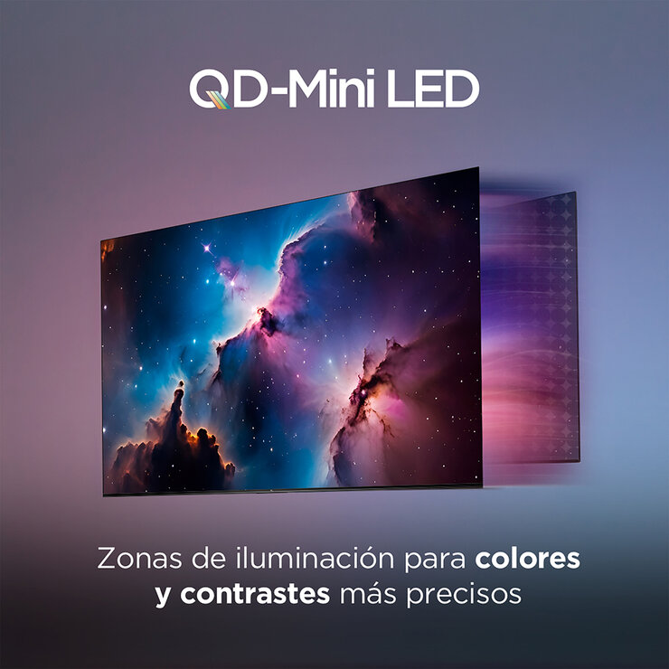 TCL Pantalla 65" QD-Miniled 4K Google TV