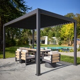 Zhengte, Pérgola de Aluminio de 3m x 4m