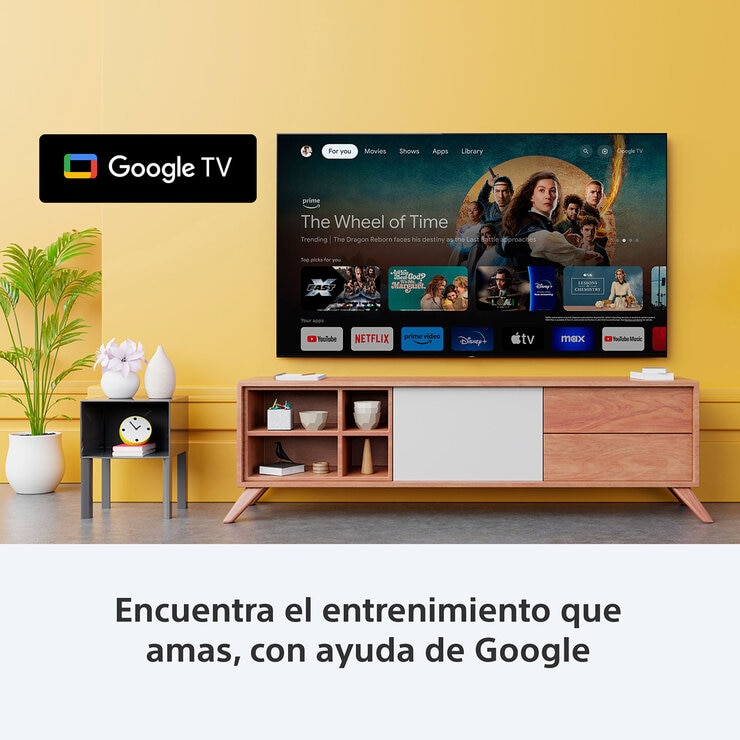 Sony Pantalla 77" OLED 4K Google TV