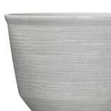 Blaire, Maceta de Resina de 22" Color Blanco