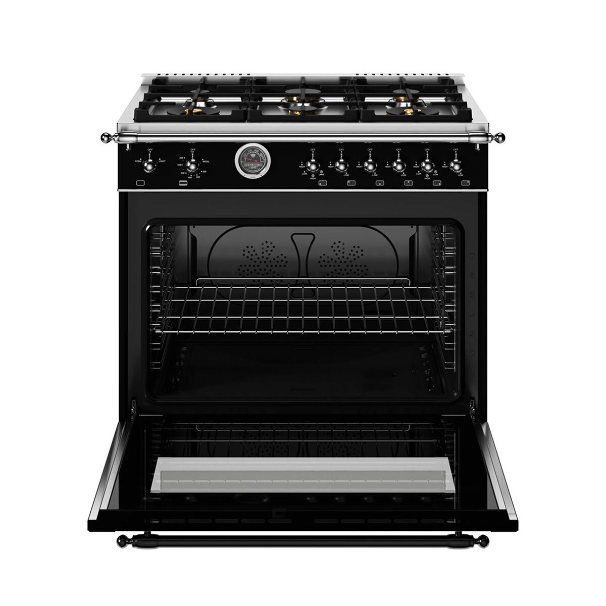 Bertazzoni Estufa 6 Quemadores y Horno de 5.9"