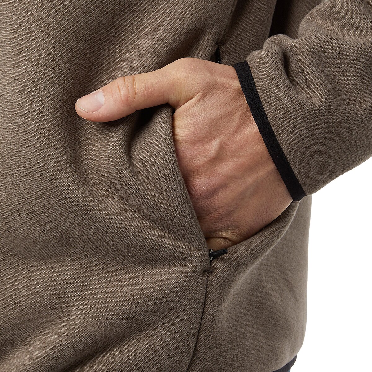 Weatherproof Chamarra para Caballero Café Extra Grande