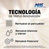 Mas Blancos y Claros Detergente Líquido 9 l