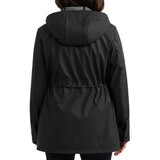 Teddi Rose Chamarra impermeable para Dama Negro Extra Chica