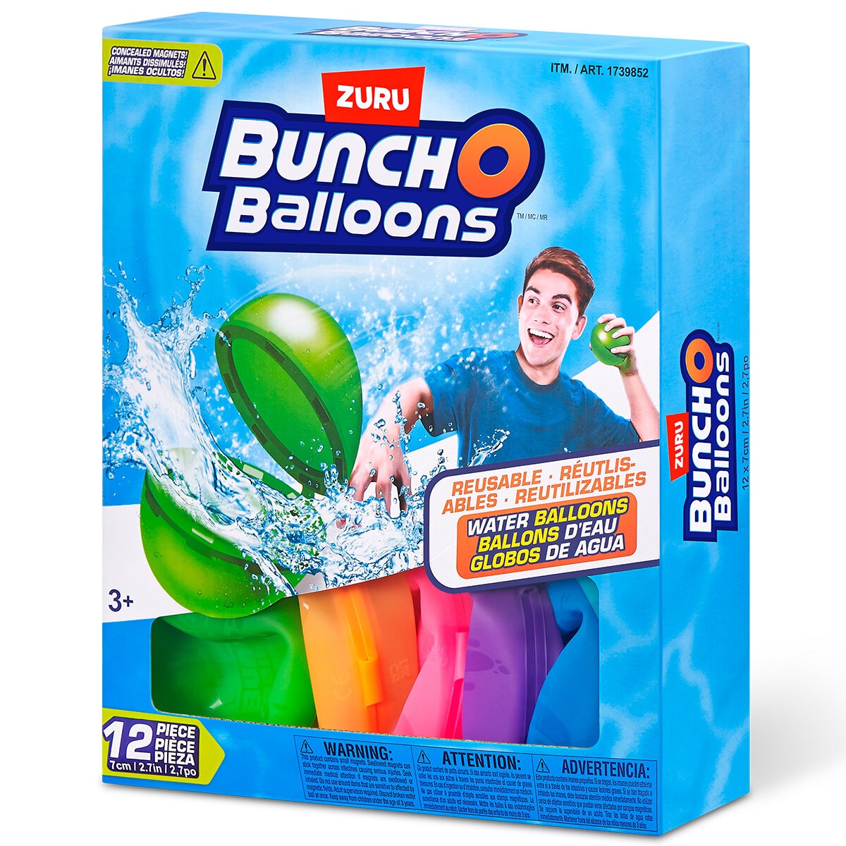 Bunch O Balloons Globos de Agua Reutilizables 12 pk 