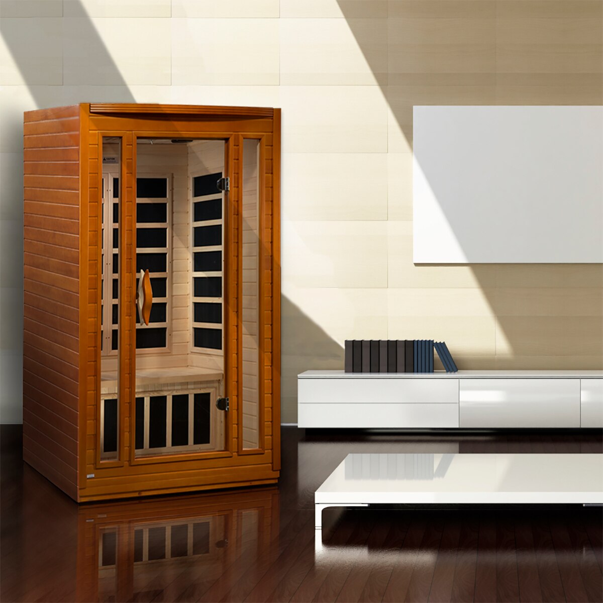 Dynamic San Marino sauna infrarrojo para 2 personas Costco México