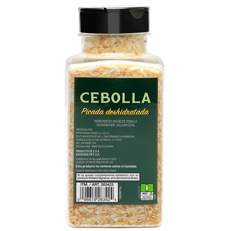 Kirkland Signature Cebolla Picada Deshidratada 332 g