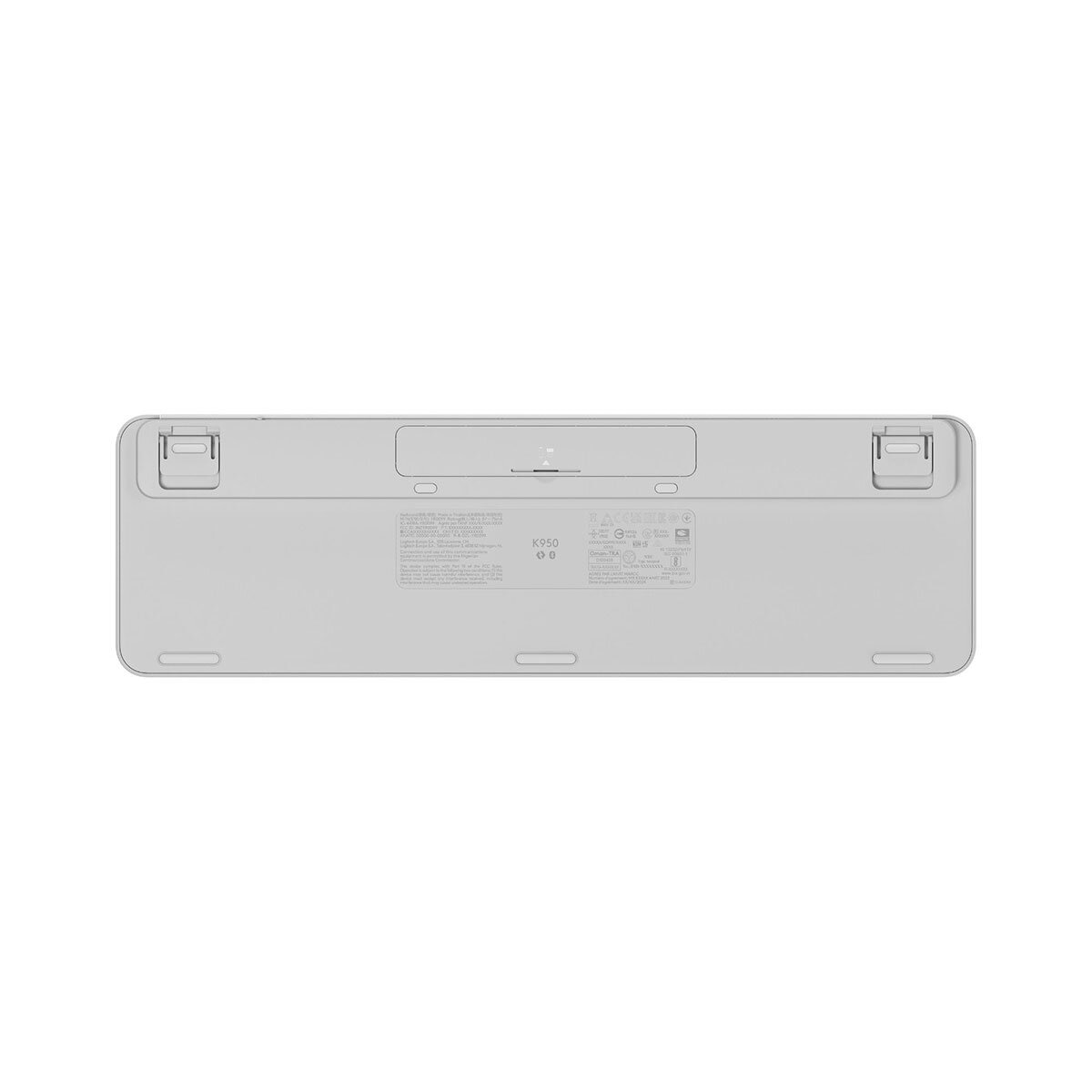 Logitech Combo Teclado y Mouse Inalámbrico Signature Slim MK950 Blanco